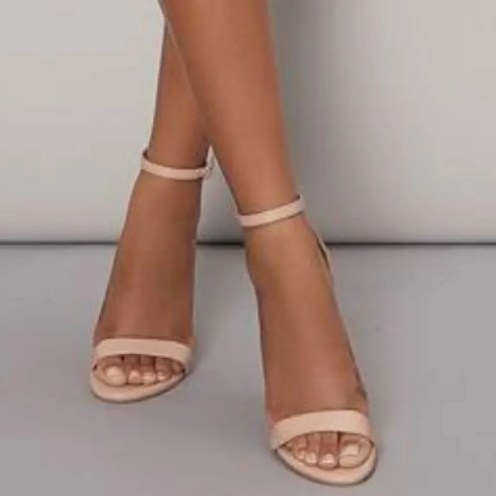 MIX NO.6 LAELA HIGH HEEL STILETTOS ANKLE STRAP OPEN TOE SANDAL